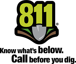811 | Know what's below. Call before you dig.