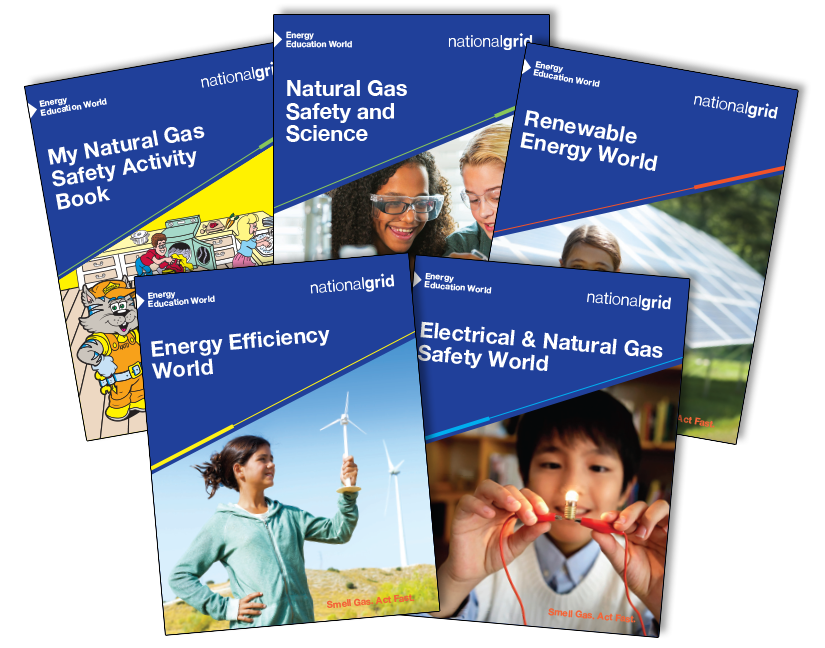 National Grid Energy Education World booklets