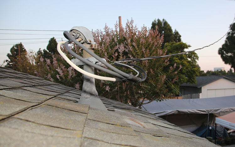 Weatherhead on rooftop