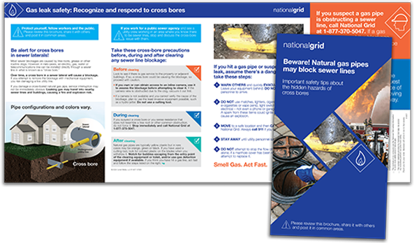 National Grid cross bore brochure