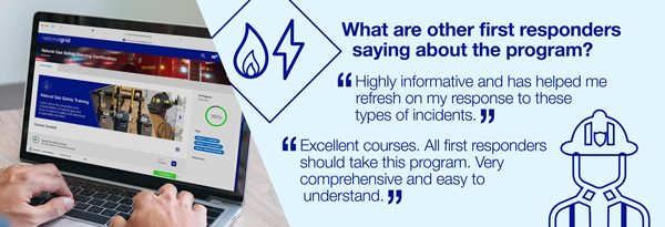 What are other first responders saying about the program?